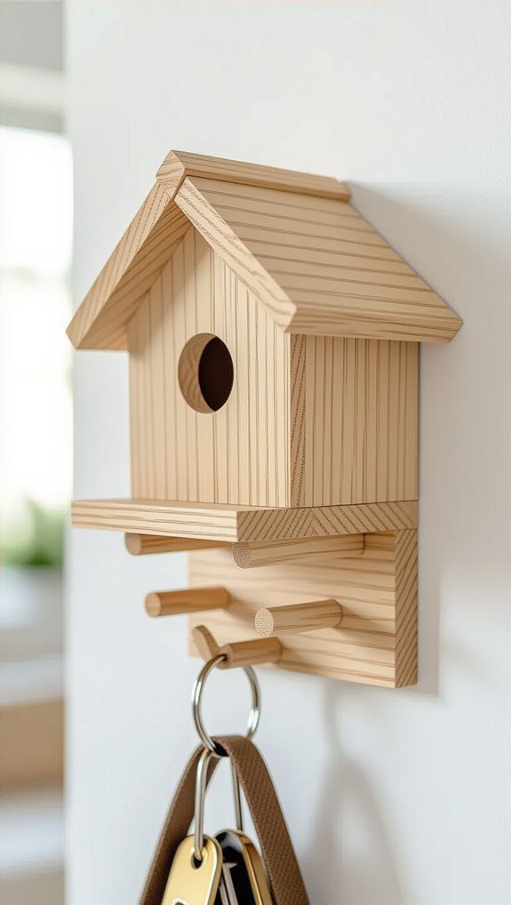 20 Key Holder Ideas Creative DIY Designs For Every Home 10 brightly colored key organizer