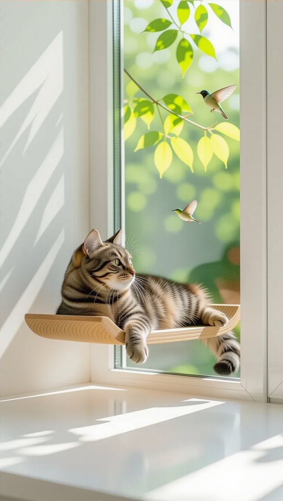 cat window perch entertainment