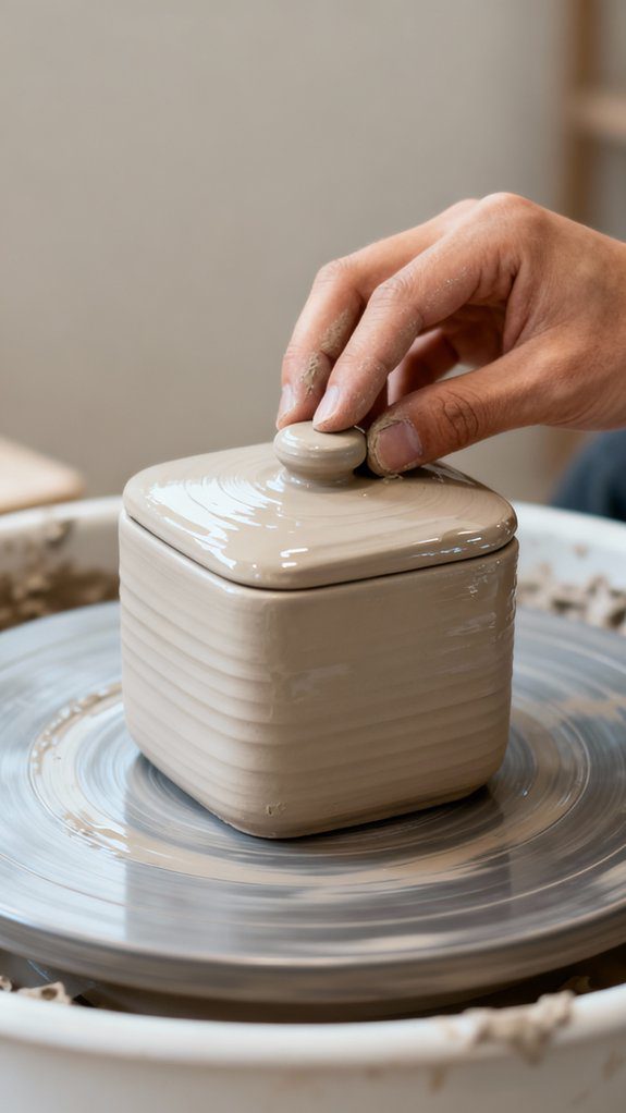 ceramic box pottery techniques