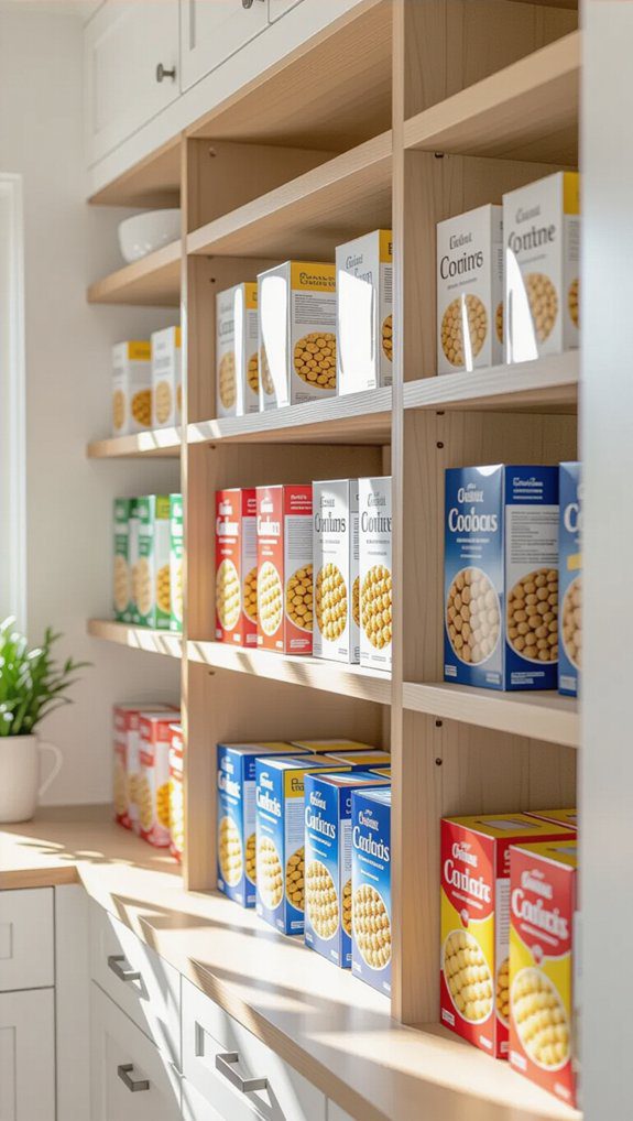 25 DIY Organizing Projects for the Home Easy Solutions 21 cereal box storage solution