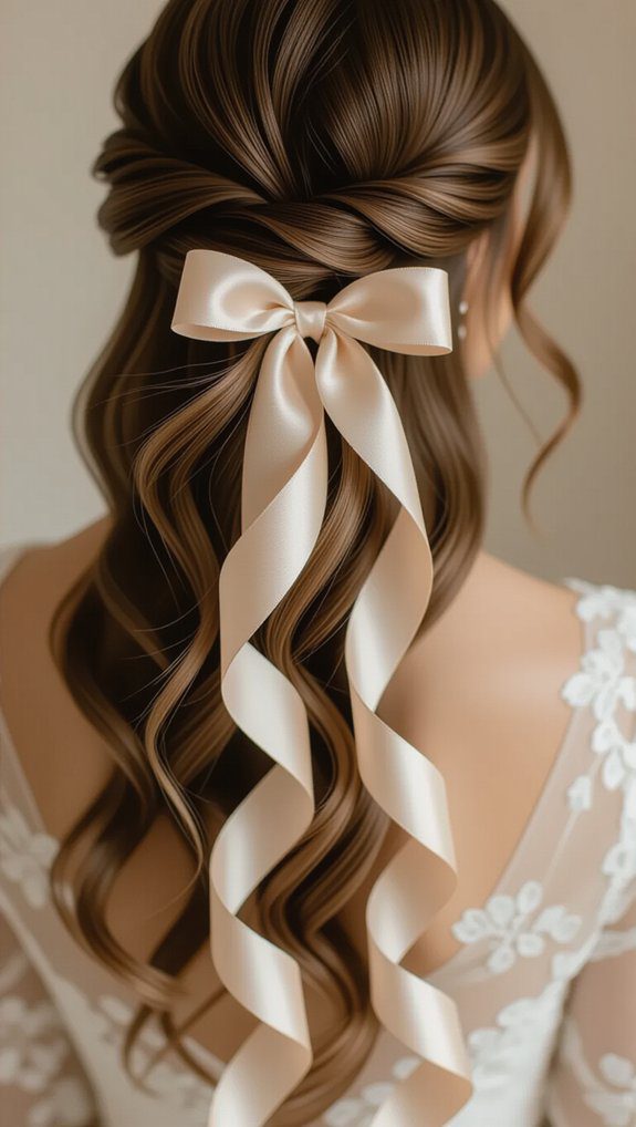 charming ribbon hairstyle ideas