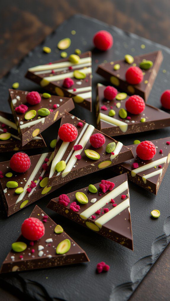 20 Candy Gifts DIY Easy Homemade Treats 14 chocolate bark creative designs