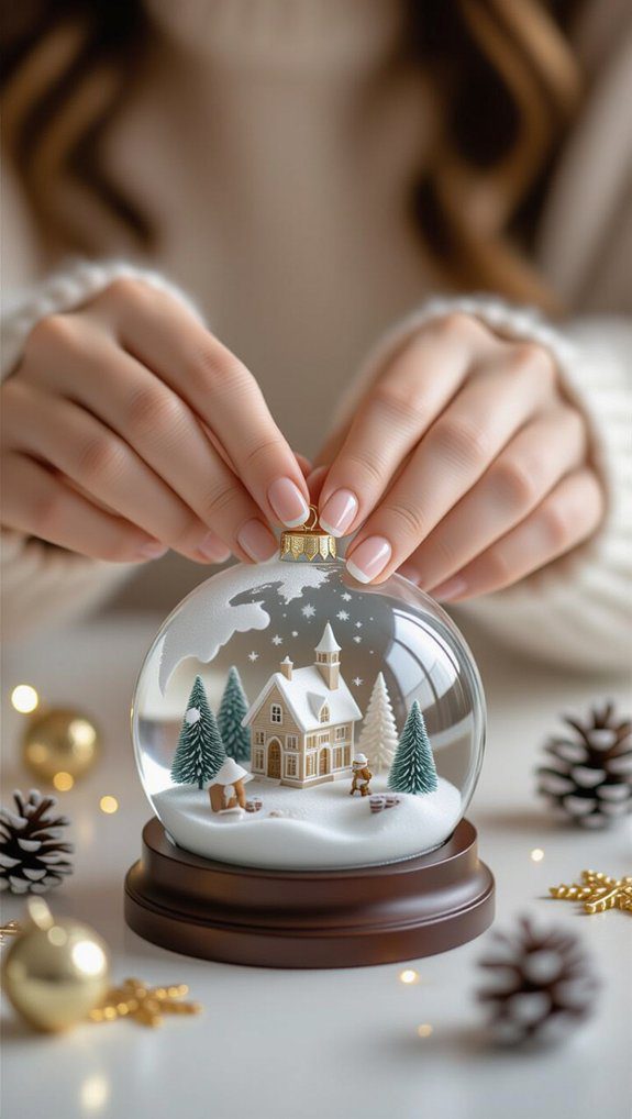 Easy DIY Snow Globe: Make a Magical Gift & Winter Decor in 5 Steps 3 choose figurine design lid
