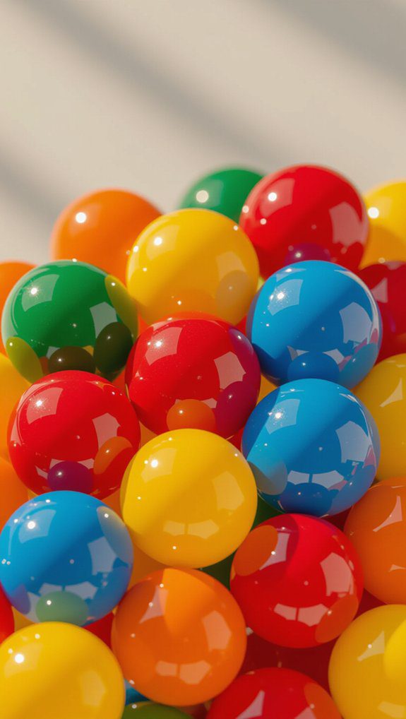 colorful balls enhance learning
