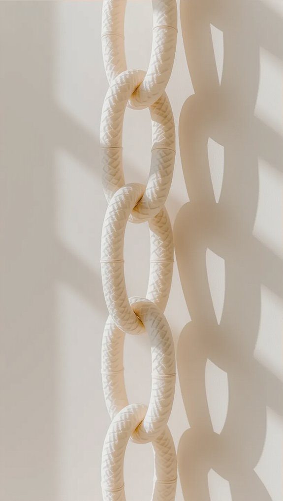 colorful eco friendly paper chains