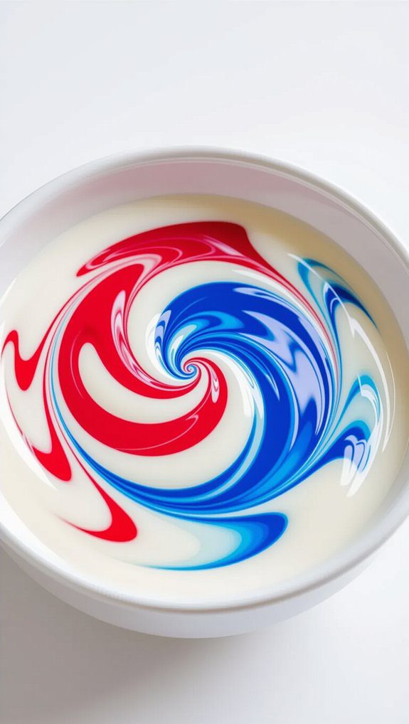 colorful edible pudding slime