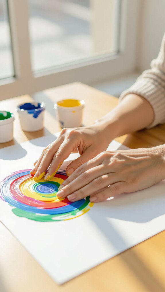 21 Art Therapy Projects For Stress Relief And Emotional Healing 11 colorful tactile expression therapy