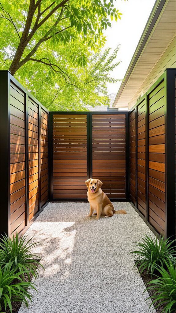 23 DIY Dog Run Ideas Build a Safe Backyard Space For Your Pup 9 cozy corner dog run