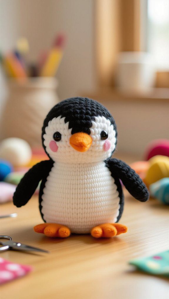 craft a cute penguin