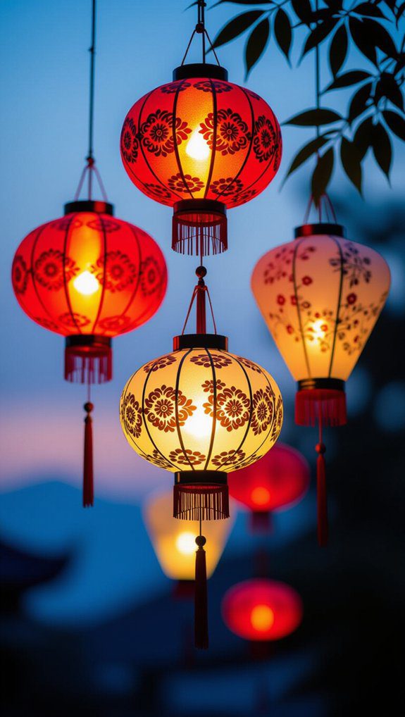 create traditional chinese lanterns