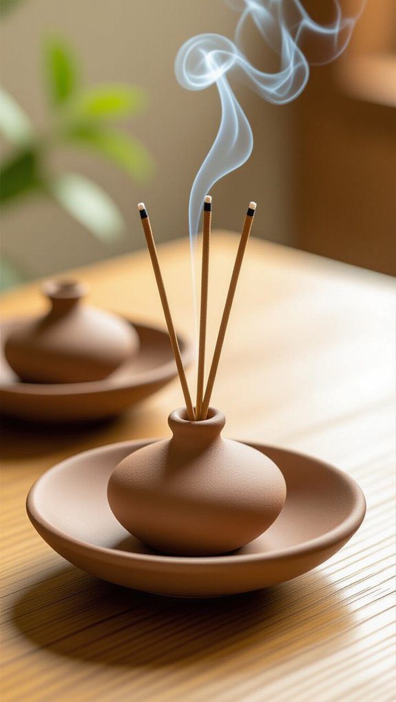 creative clay incense holders