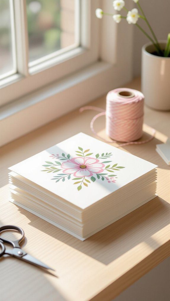 creative greeting card crafting