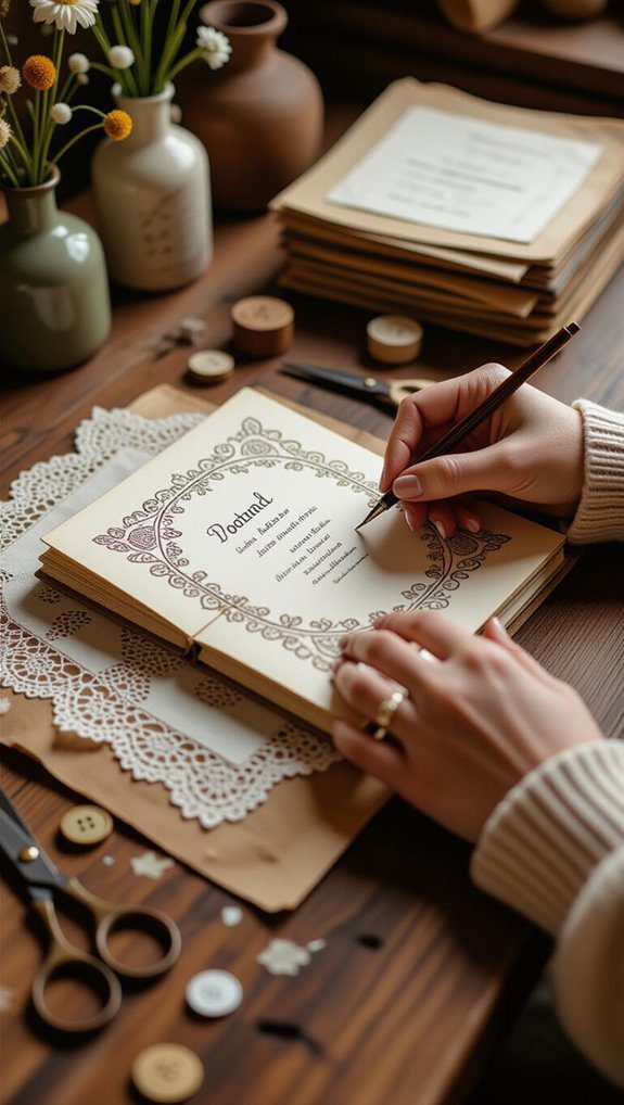 creative memory scrapbook crafting