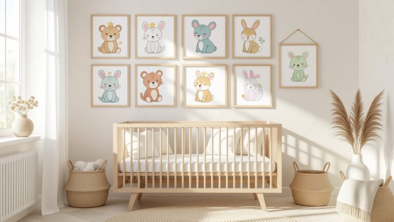 creative nursery wall art