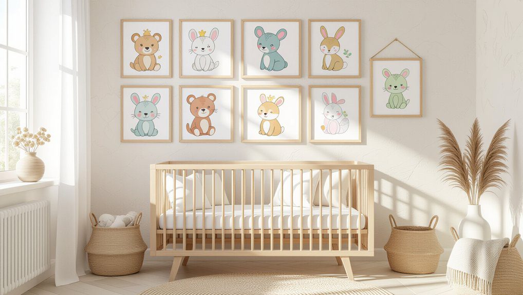 creative nursery wall art