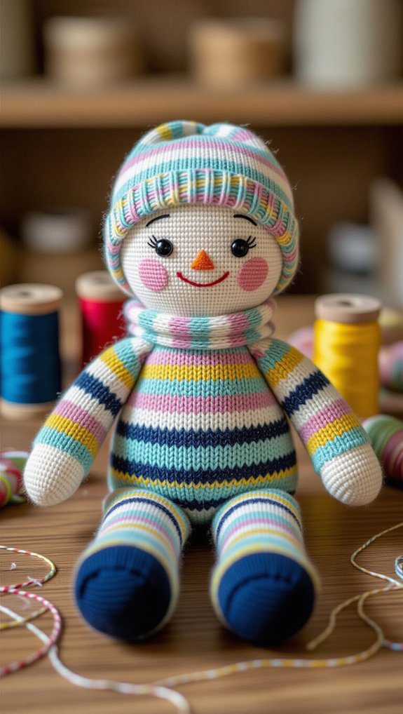 creative sock doll outfits