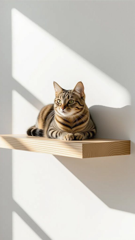 Cat Wall Shelves Modern Designs That Cats And Homeowners Love 13 custom cat floating shelves
