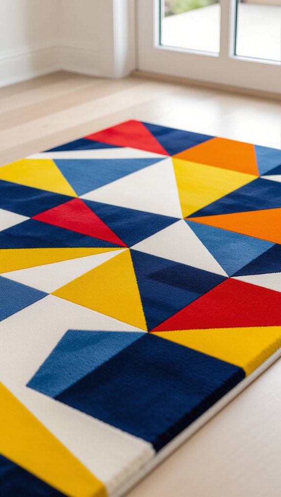 customizable durable vinyl rugs