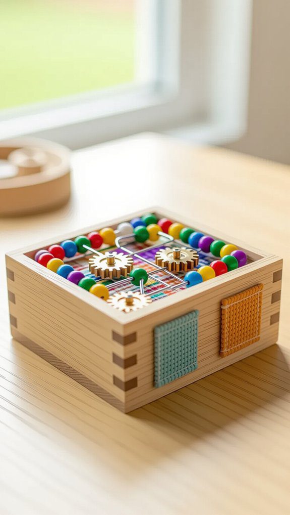 customizable sensory fidget box