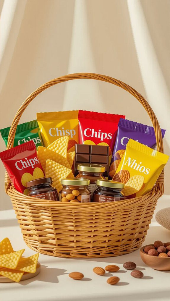 customizable snack gift basket