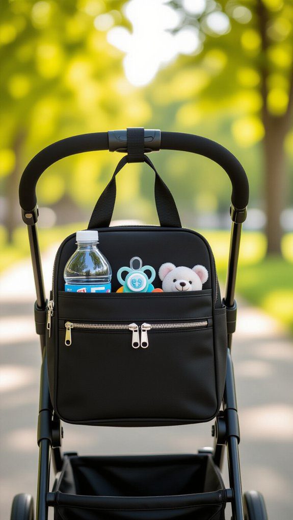 customizable stroller caddy benefits