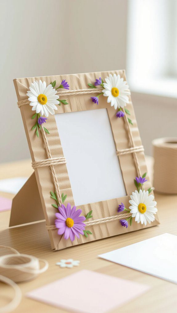 diy eco friendly picture frame