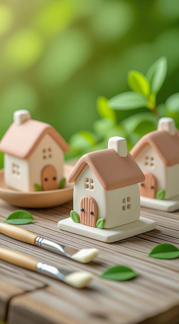 22 Easy Modeling Clay Ideas for Beginners (No Experience Needed!) 22 diy fairy garden houses