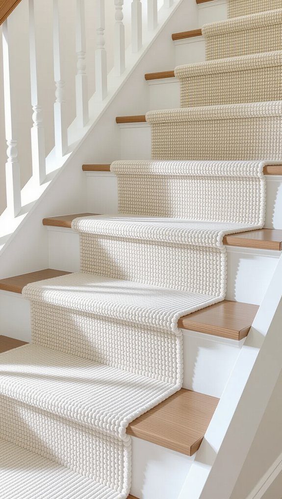 diy stair runner makeover