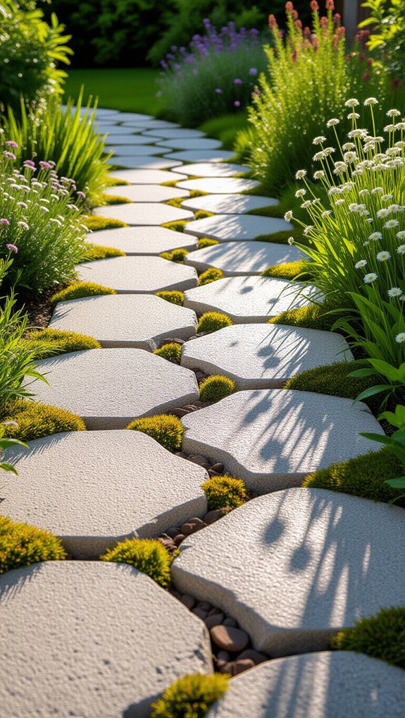 eco friendly concrete walkway solution