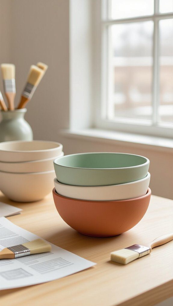 25 DIY Organizing Projects for the Home Easy Solutions 6 eco friendly paper mache bowls