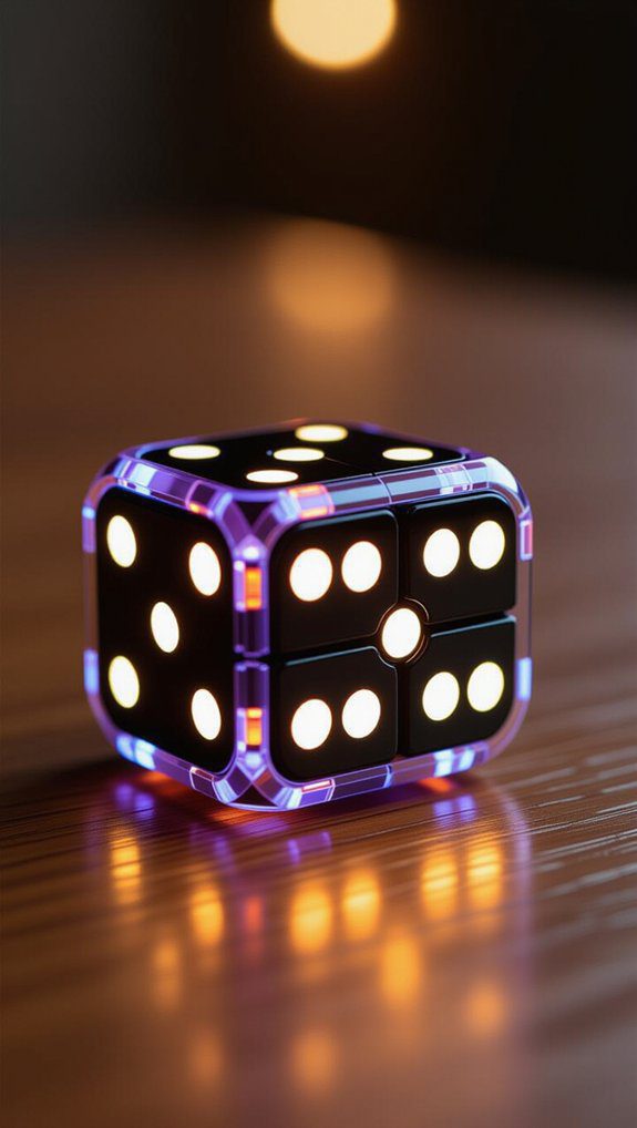 electronic dice toy project