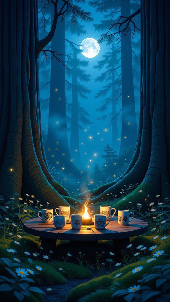 enchanted forest night creations