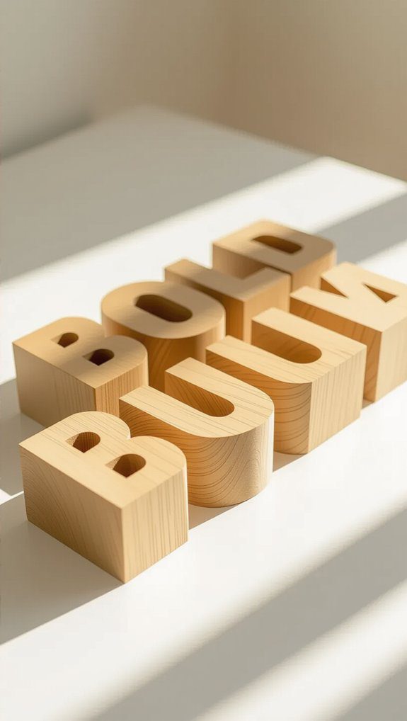 explore block letter techniques