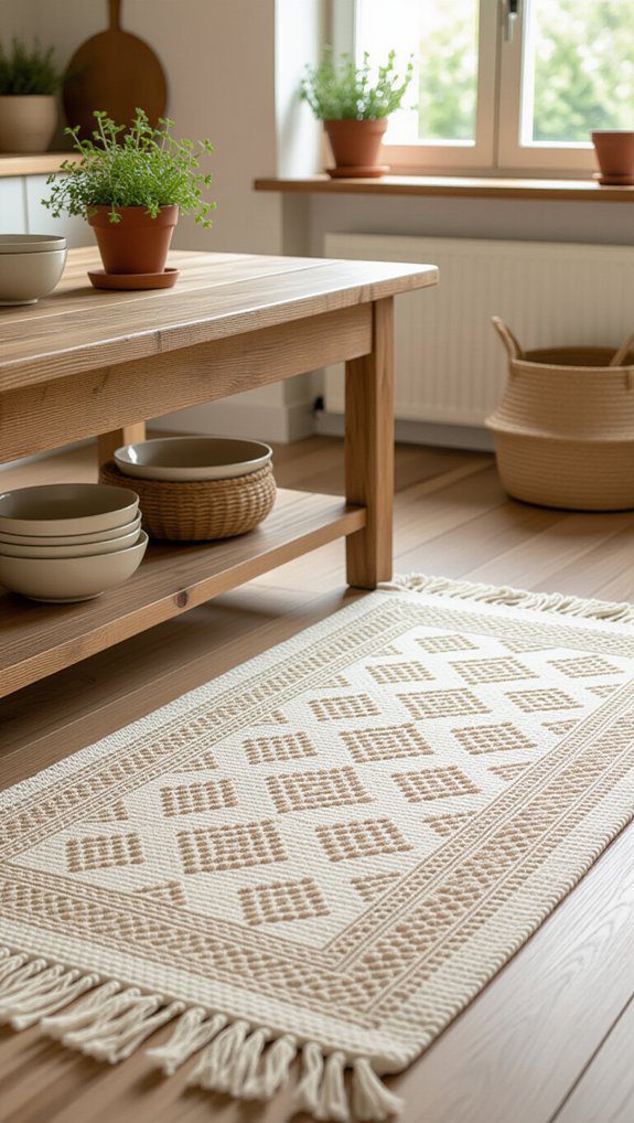 fabric rug color combinations