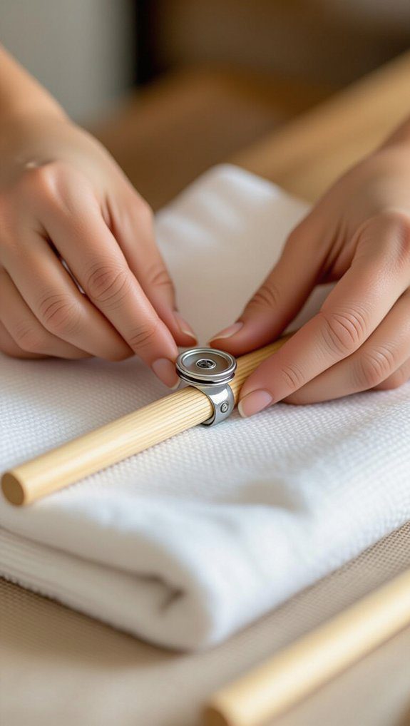 20 How to Make Hanging Kitchen Towels DIY Pattern 16 fabric snaps for towels