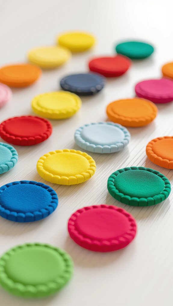 fabric sorting sensory play