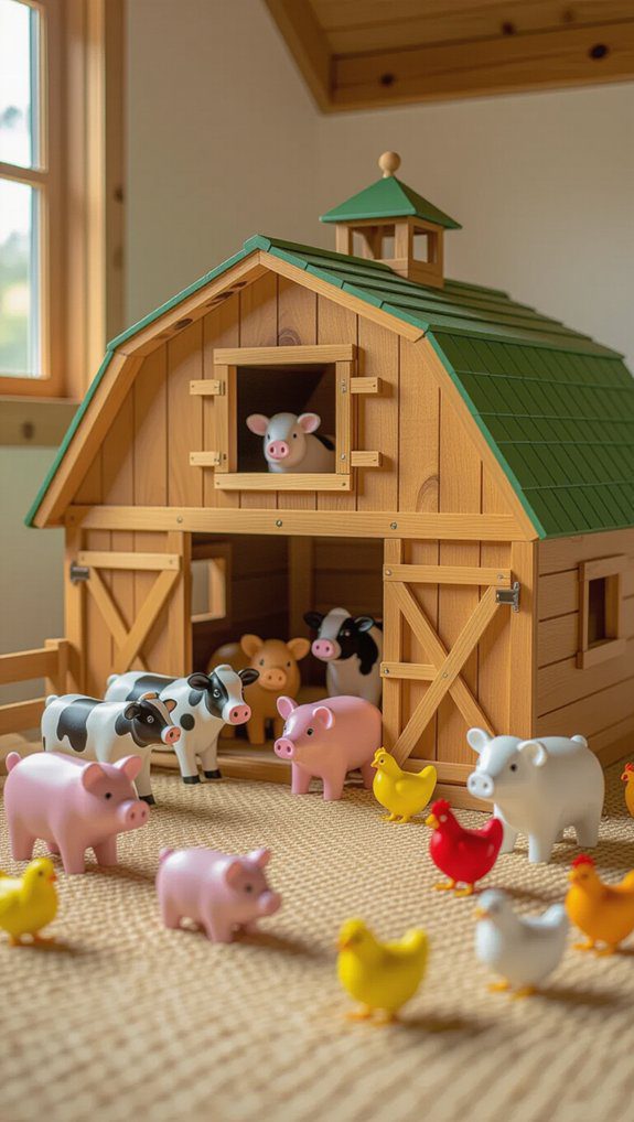 farm animal playset benefits