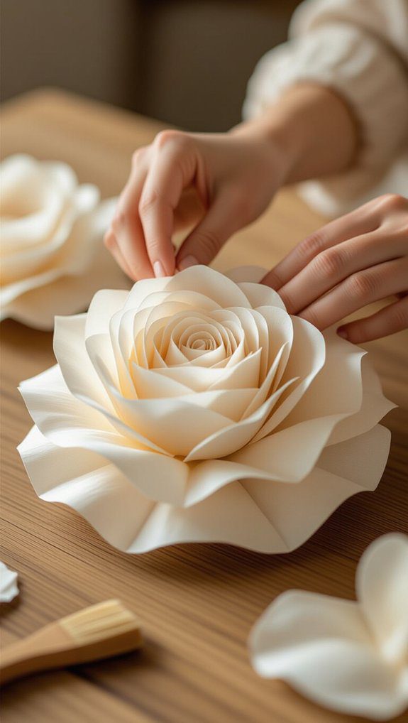 final adjustments for beauty