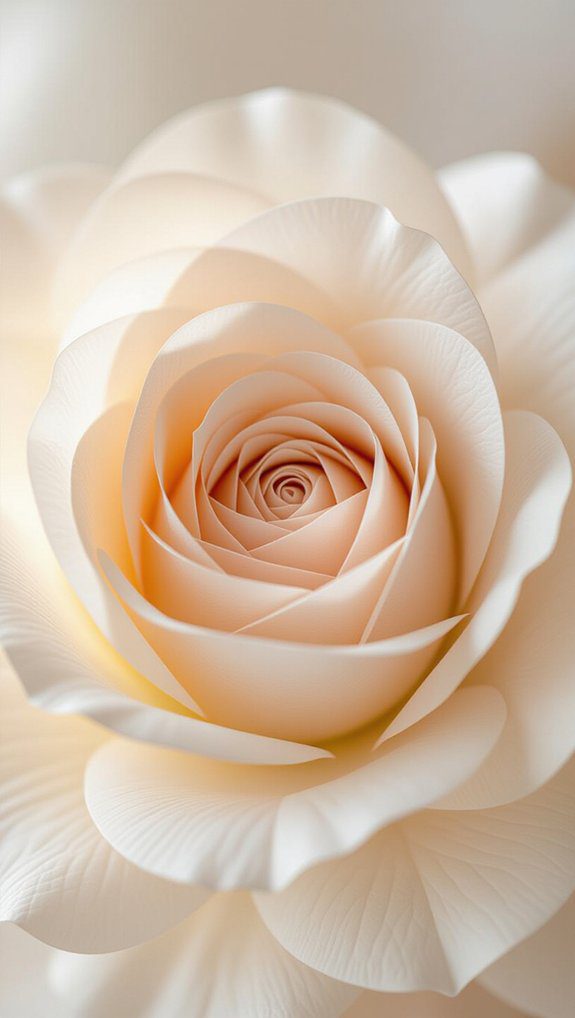 fluffing and shaping petals