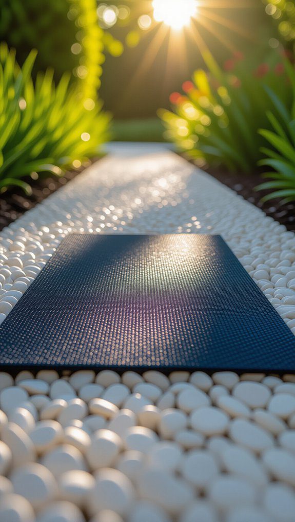 ground fabric enhances pathways