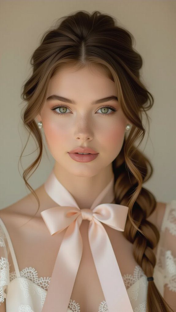 half up half down charm