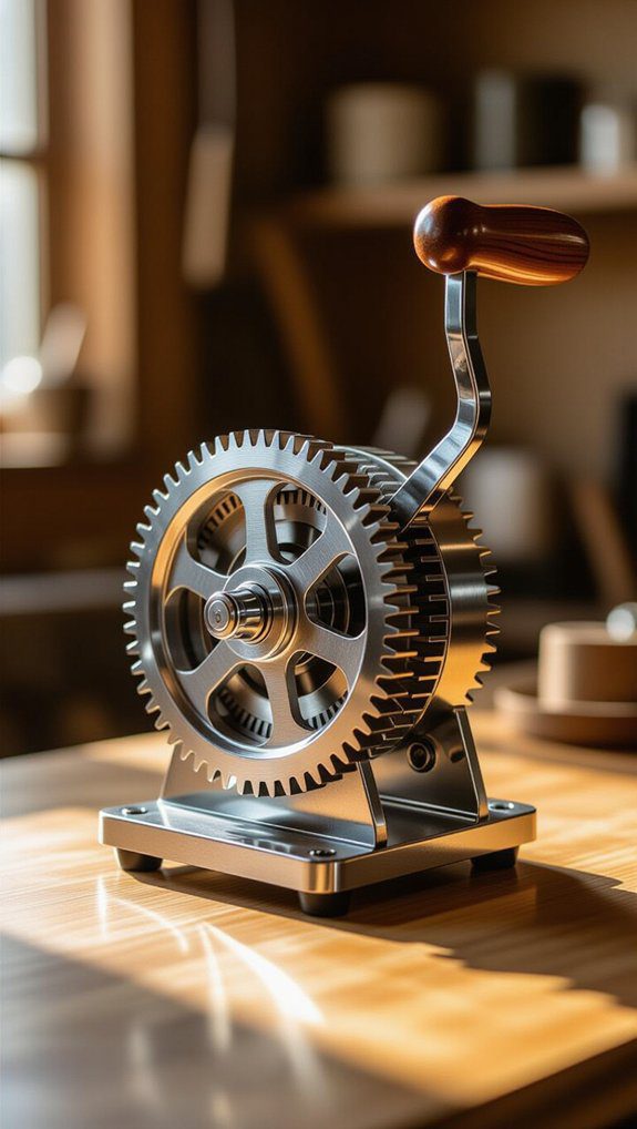 hand crank electrical generator project