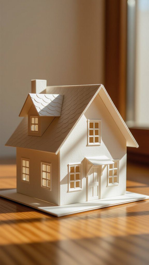 18 DIY Paper Doll House Ideas for Creative Play 11 hand drawn custom house project