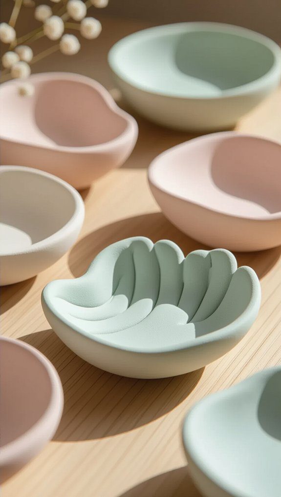 handmade trinket dishes project