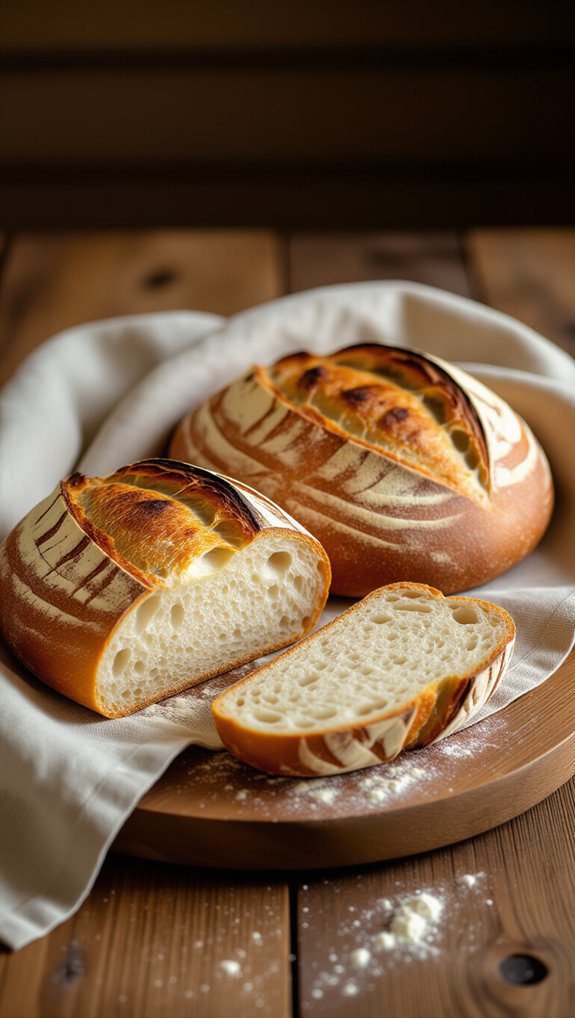 homemade bread loaf gift