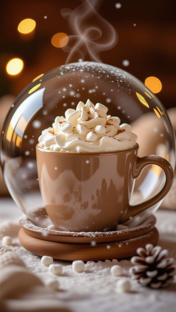 15 Magical DIY Snow Globe Ideas You Can Make at Home (Step-by-Step Guide) 13 hot cocoa mug craft