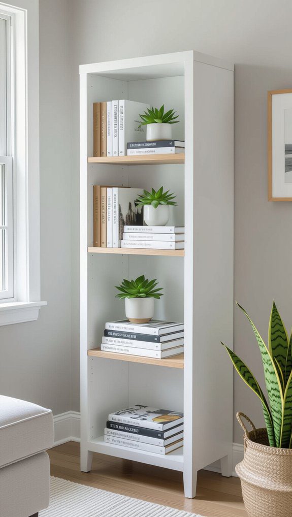 28 Simple DIY Bookshelf Ideas to Show Off Your Collection 9 ikea billy bookcase upcycle
