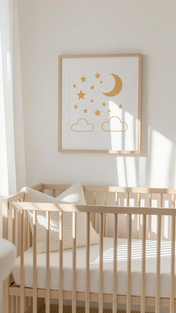 14 Nursery Drawing Ideas Creative Wall Art For Baby’s Room 10 inspirational nursery quote prints