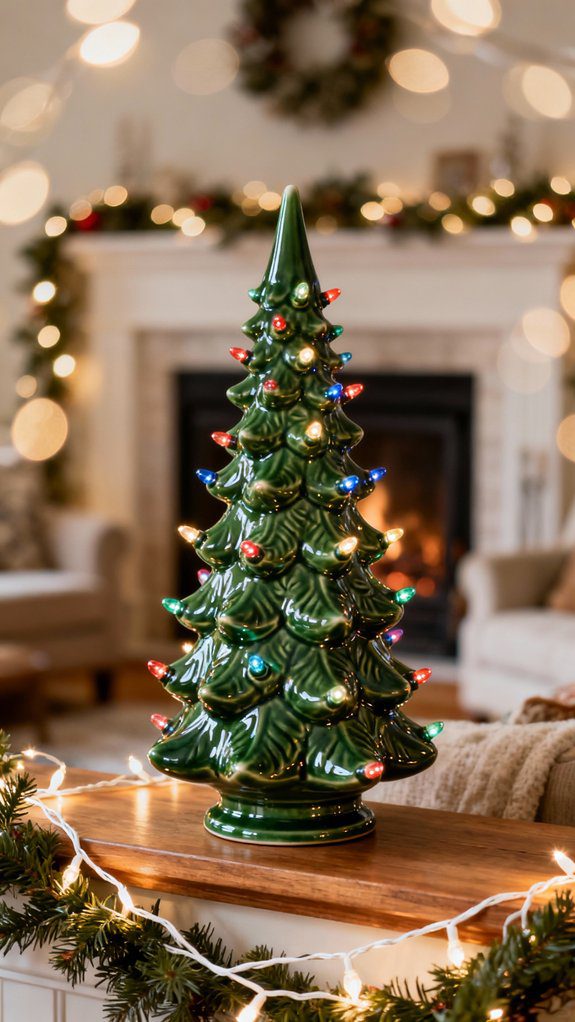 large ceramic christmas tree