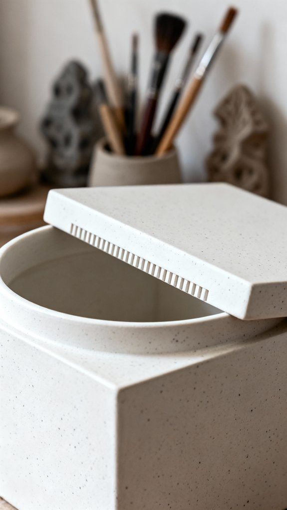 lid organization and aesthetics